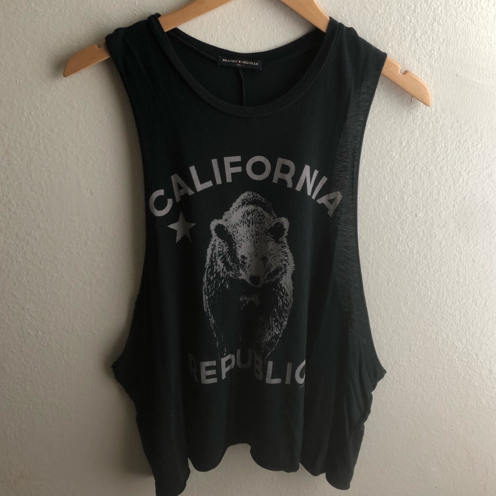 Brandy Melville Cut off Tank